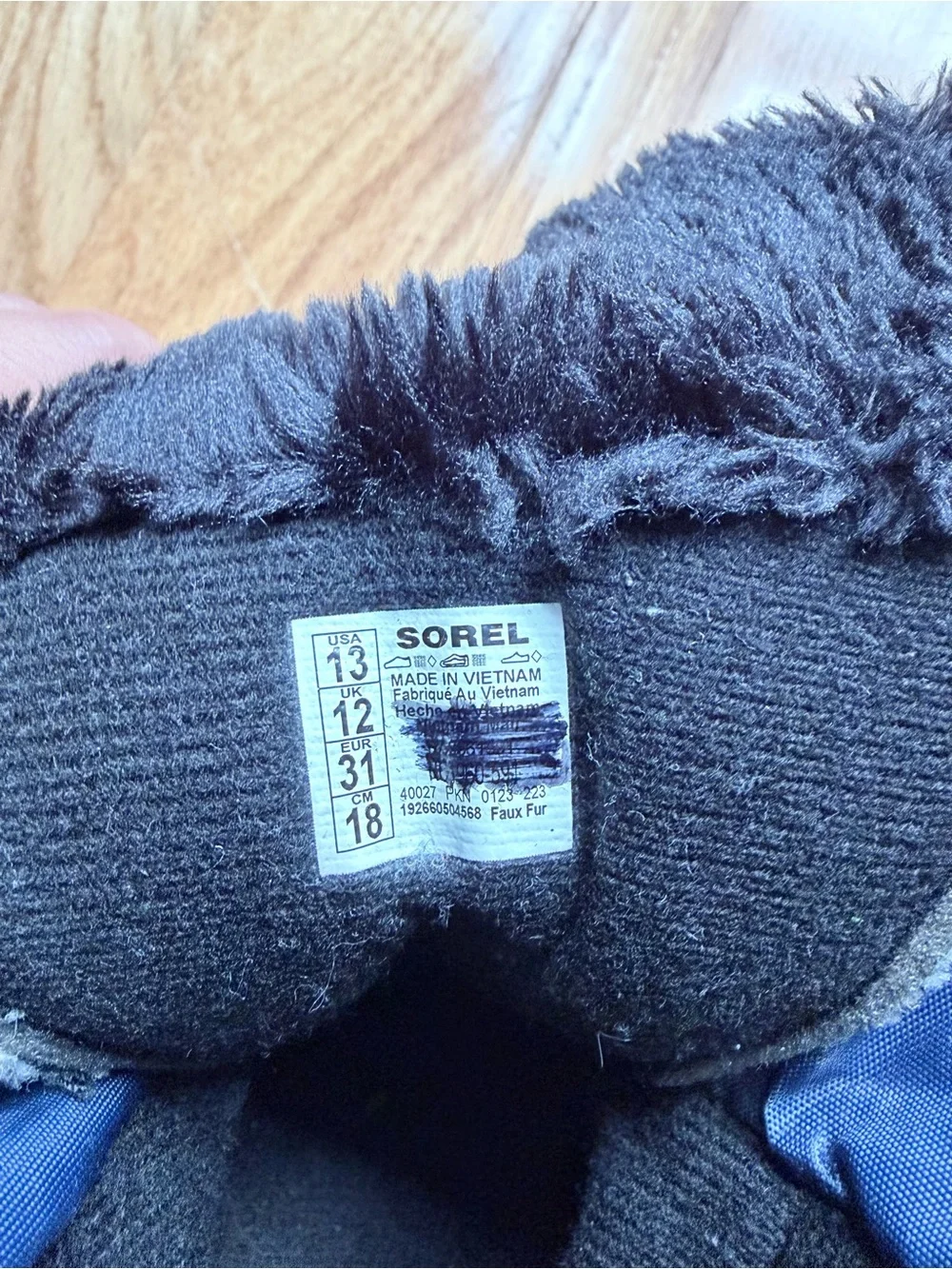 Sorel Kids Winter Boots with Faux Fur Cuff